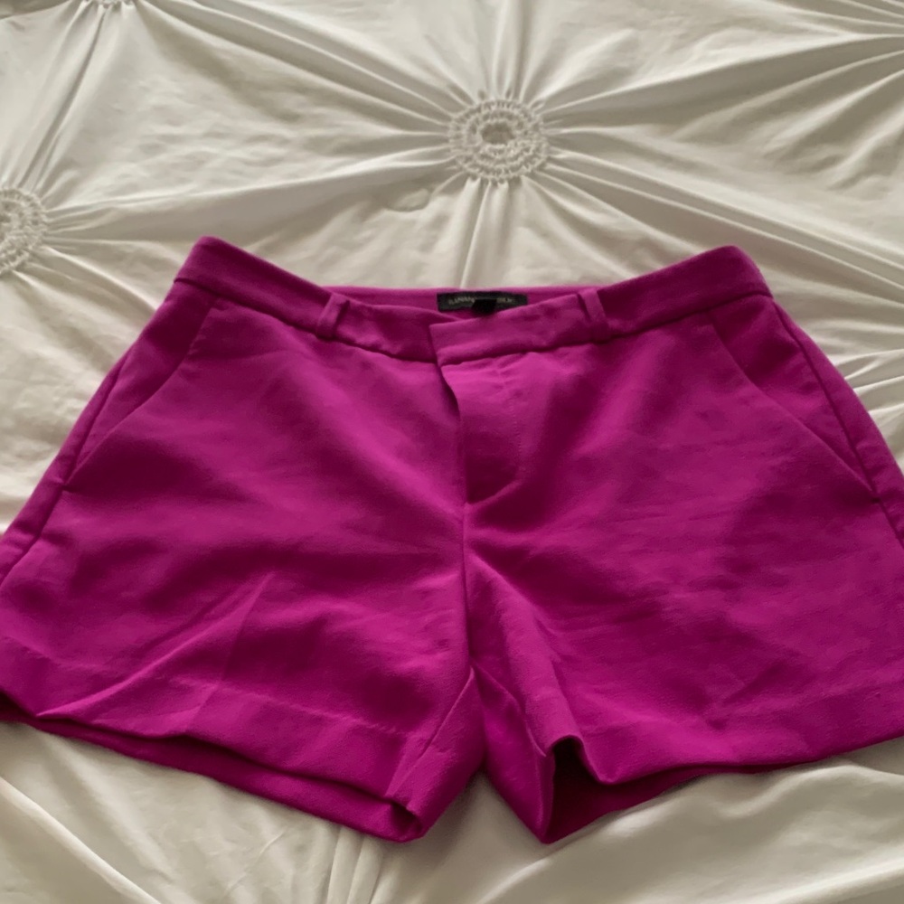 Banana Republic High Waist Magenta Shorts